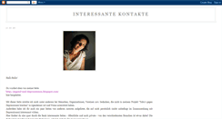 Desktop Screenshot of interessantekontakte.blogspot.com