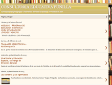 Tablet Screenshot of consultoriaeducativapunilla.blogspot.com