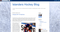 Desktop Screenshot of newyorkislanders.blogspot.com