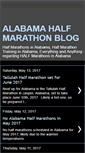 Mobile Screenshot of halfmarathonsalabama.blogspot.com