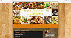 Desktop Screenshot of docesmomentos-elainebruno.blogspot.com