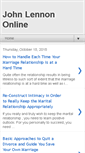 Mobile Screenshot of johnlennononline.blogspot.com