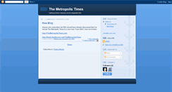 Desktop Screenshot of metropolistimes.blogspot.com