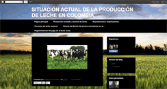 Desktop Screenshot of lasituaciondelaleche.blogspot.com