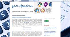 Desktop Screenshot of antoniogoodmannews.blogspot.com