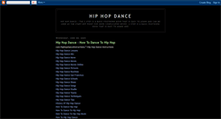 Desktop Screenshot of hiphopdance112.blogspot.com