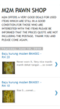 Mobile Screenshot of m2mpawnshop.blogspot.com