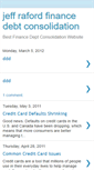 Mobile Screenshot of jeffraford-debtconsolidation.blogspot.com