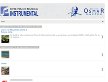 Tablet Screenshot of oficinainstrumental.blogspot.com