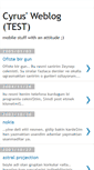 Mobile Screenshot of cyrusthewireless.blogspot.com
