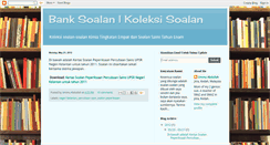 Desktop Screenshot of bank-soalan.blogspot.com