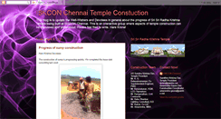 Desktop Screenshot of chennaiiskcon.blogspot.com