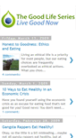Mobile Screenshot of goodlifecooking.blogspot.com