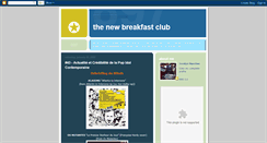 Desktop Screenshot of newbreakfastclub.blogspot.com
