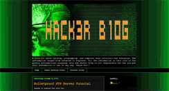 Desktop Screenshot of hack3rb10g.blogspot.com