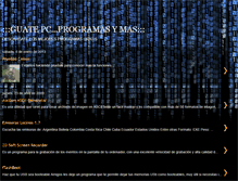 Tablet Screenshot of guatepc.blogspot.com