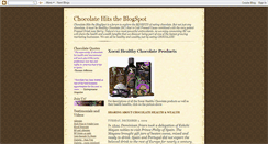 Desktop Screenshot of chocolatehitsthe.blogspot.com