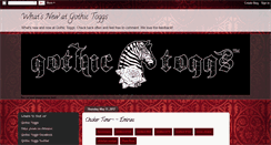 Desktop Screenshot of gothictoggs.blogspot.com