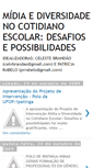 Mobile Screenshot of midiaediversidadenocotidianoescolar.blogspot.com