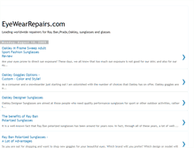 Tablet Screenshot of eyewearrepair.blogspot.com