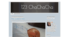 Desktop Screenshot of 123-chachacha.blogspot.com