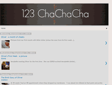 Tablet Screenshot of 123-chachacha.blogspot.com