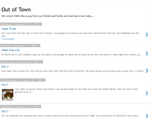 Tablet Screenshot of livingoutoftown.blogspot.com