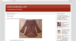 Desktop Screenshot of dantelmodeller.blogspot.com