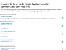 Tablet Screenshot of lavoisierecole.blogspot.com