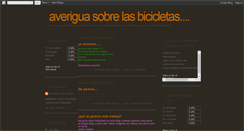 Desktop Screenshot of bicicletamm.blogspot.com