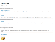 Tablet Screenshot of emeliieborjesson.blogspot.com