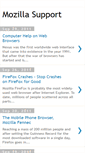 Mobile Screenshot of mozilla-support.blogspot.com