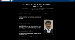 Desktop Screenshot of lehmanlawyer.blogspot.com