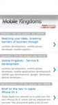Mobile Screenshot of mobilekingdoms.blogspot.com