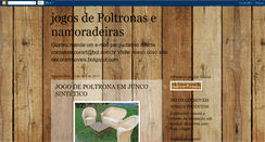 Desktop Screenshot of decorartjogospoltronasenamoradeiras.blogspot.com