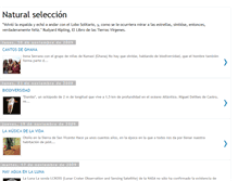 Tablet Screenshot of naturalseleccion.blogspot.com