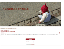 Tablet Screenshot of kirschkernzeit.blogspot.com