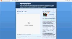 Desktop Screenshot of abracadabra2008.blogspot.com