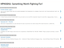 Tablet Screenshot of npwushu.blogspot.com