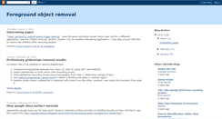 Desktop Screenshot of fg-object-removal.blogspot.com