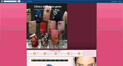 Desktop Screenshot of clinicadebellezagema.blogspot.com