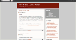 Desktop Screenshot of howtodatealatinawoman.blogspot.com