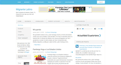 Desktop Screenshot of migrantelatino.blogspot.com