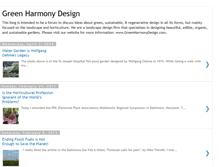 Tablet Screenshot of greenharmonydesign2007.blogspot.com