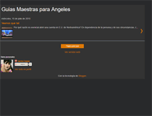 Tablet Screenshot of angels-guides-masters.blogspot.com