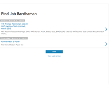 Tablet Screenshot of findjobbardhaman.blogspot.com
