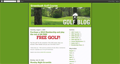 Desktop Screenshot of greenbushgc.blogspot.com