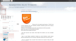 Desktop Screenshot of marketingblogturkiye.blogspot.com