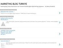 Tablet Screenshot of marketingblogturkiye.blogspot.com