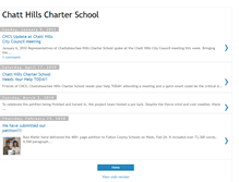 Tablet Screenshot of chatthillscharterschool.blogspot.com